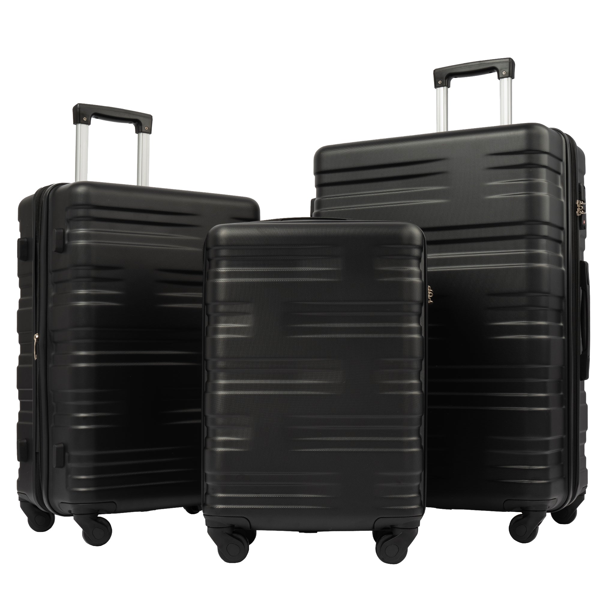Hardshell Luggage Sets 3 Pcs Spinner Suitcase with TSA Lock Lightweight 20&