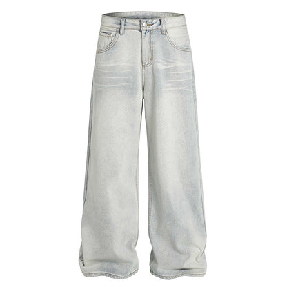 American Cleanfit Washed Denim Long Pants Men&
