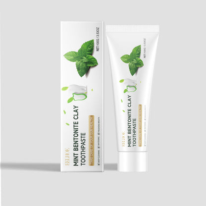Volcanic Ash Tooth Cleaning Toothpaste Improves Yellow Teeth And Gently Cleans Tooth Dirt Daily Care Toothpaste