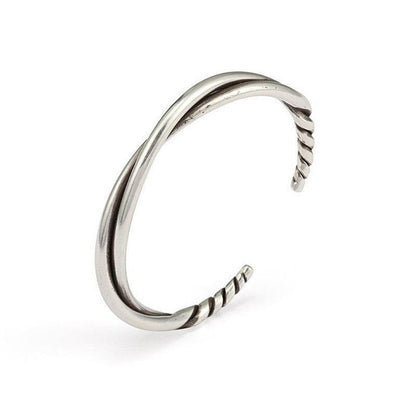 Handmade Twisted Wire Bracelet Men&