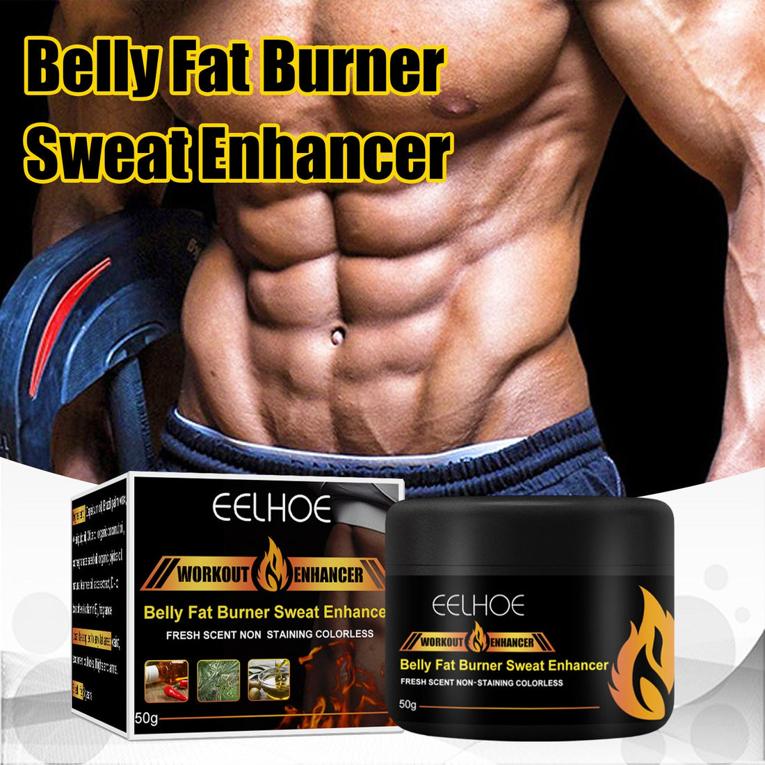 Abs Cream, Abdominal Strength Men And Women&