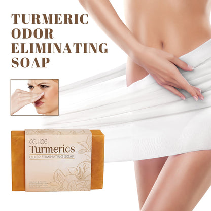 Turmeric Cleansing Soap Moisturizes Skin Women&