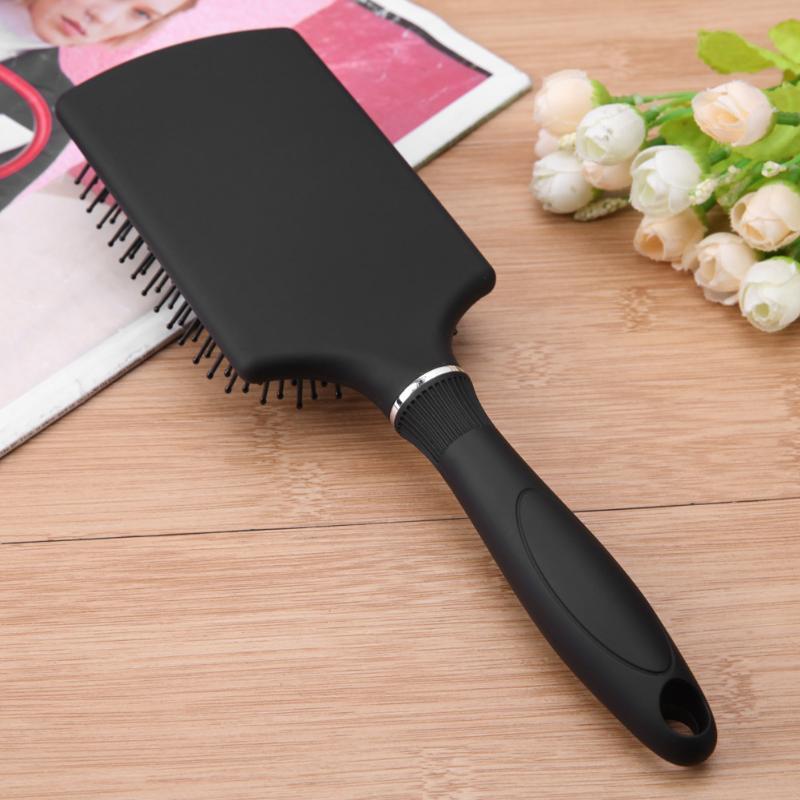 Hair Massage Comb Hairbrush Bristle&amp;Nylon Women Wet Curly Hair Brush for Salon Hairdressing Styling Tools