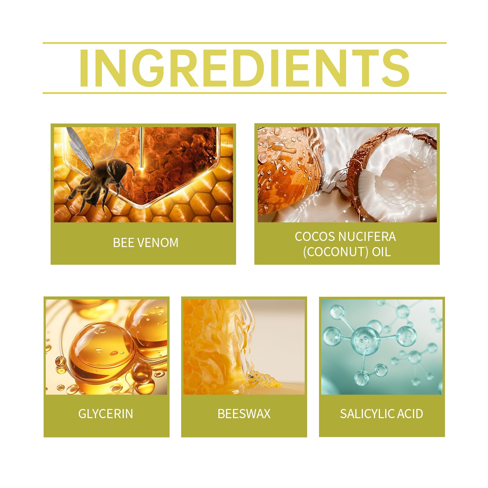 Beesvenom Acne-Clearing Cream Refreshing Shine Oil Control Balance Skin Gentle Moisturizing Skin Care Moisturizing Acne-Clearing Face Cream