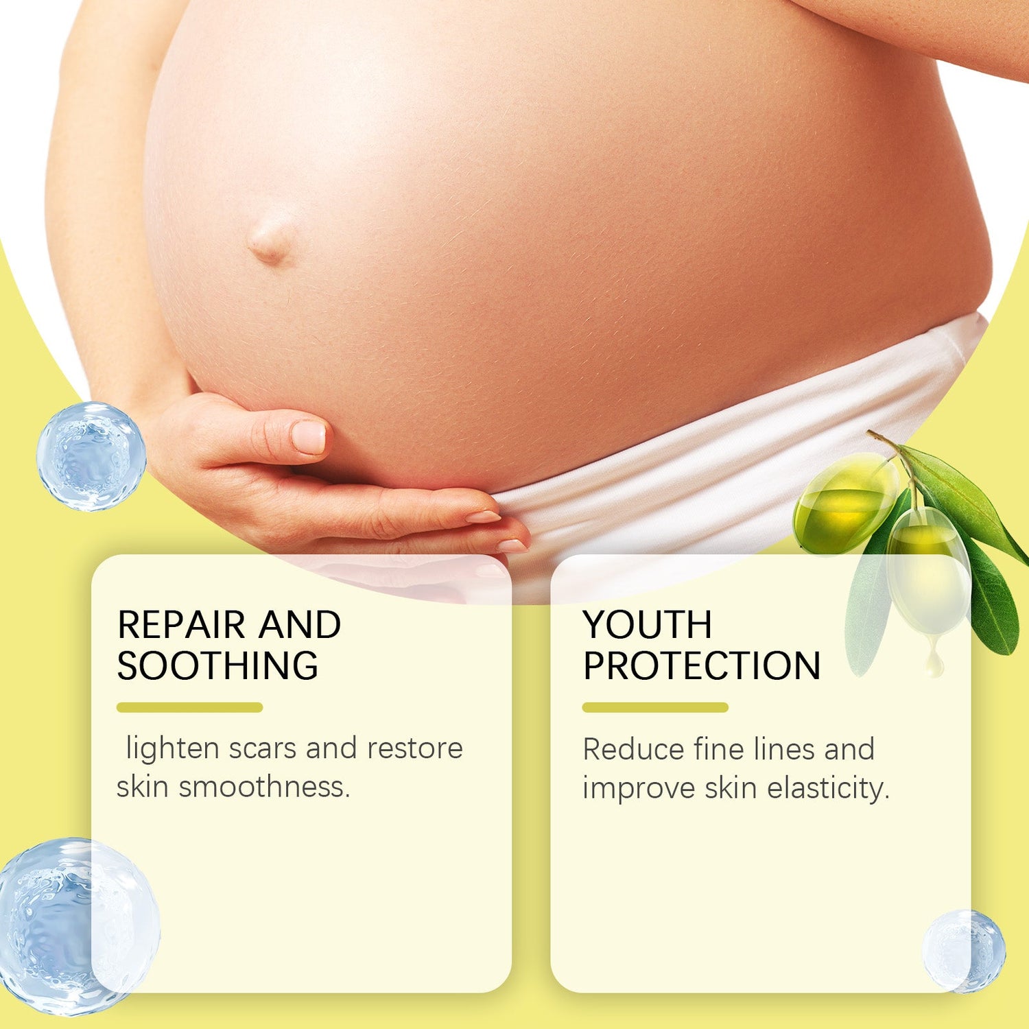 Skin Care Oil Soften And Moisturizes The Skin After Delivery And Improves The Elasticity And Luster Of The Skin