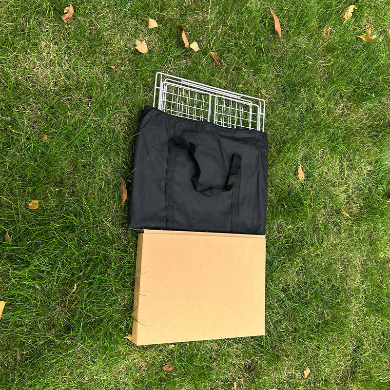 IGT Stainless Steel Folding Basket: Drain &amp; Wash, Ideal Camping Table Accessory.