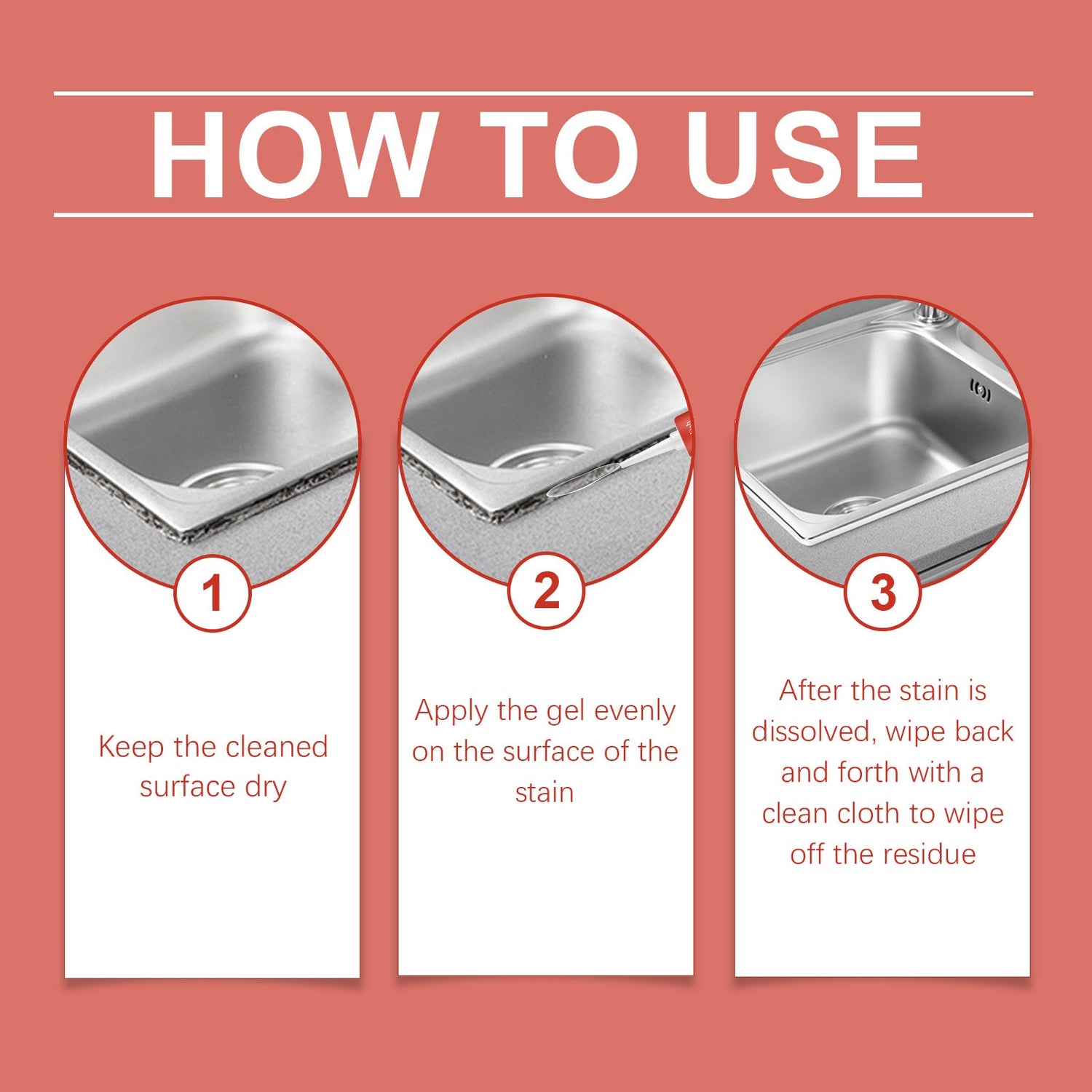 Kitchen &amp; Bathroom Stain Gel