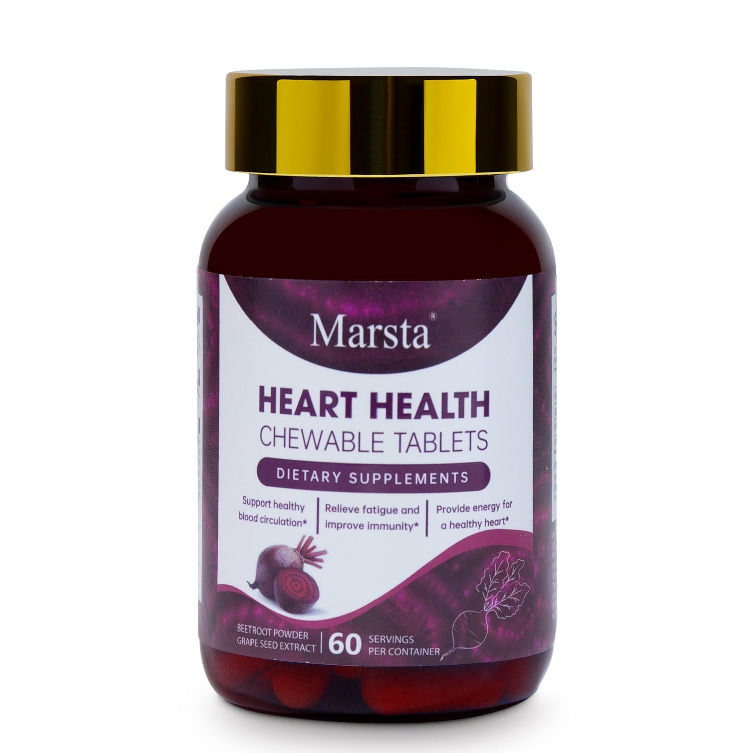 Beetroot Heart Health Chew Tablets