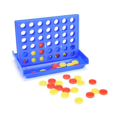 1 Set Connect 4 In A Line Board Game Children&