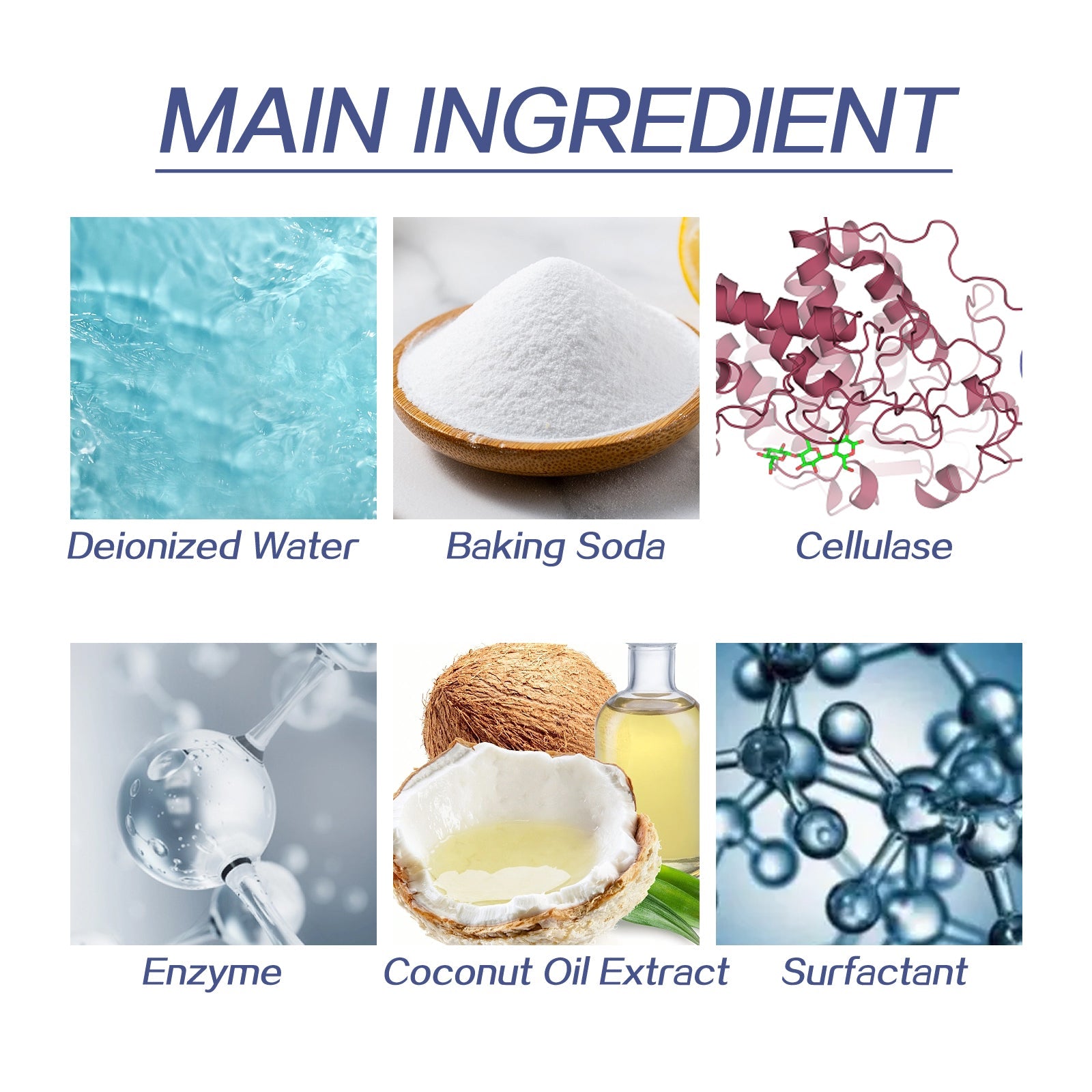 Active Enzyme Laundry Detergent, Laundry Stains And Blood Stains Cleaning Laundry Multi-purpose Detergent
