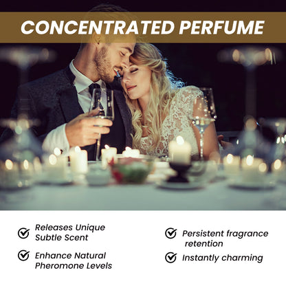 Essential Oil Perfume Long-Lasting Light Fragrance Natural Fresh Portable Neck Wrist Behind Ear Couple Dating Perfume