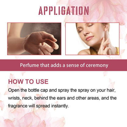 Perfume Spray Fresh Lasting Fragrance Non-Pungent Women&