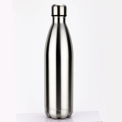 750ml Coke bottle with detachable bottom, outdoor sports water bottle, stainless steel multifunctional thermos cup