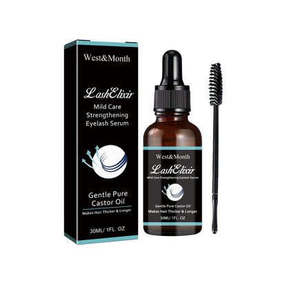 Mild Care Strengthening Eyelash Serum, Volute Thick Black Beautiful Slender Natural Gentle Not Easy To Stain Mascara