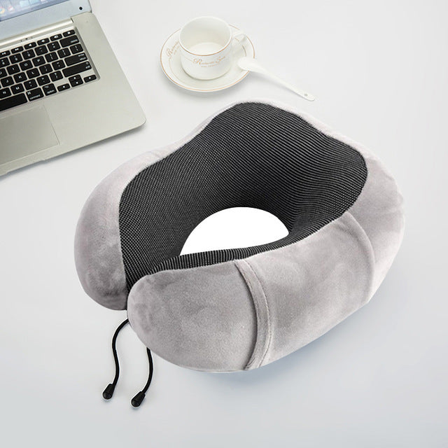 U-Shape Memory Foam Travel Pillow