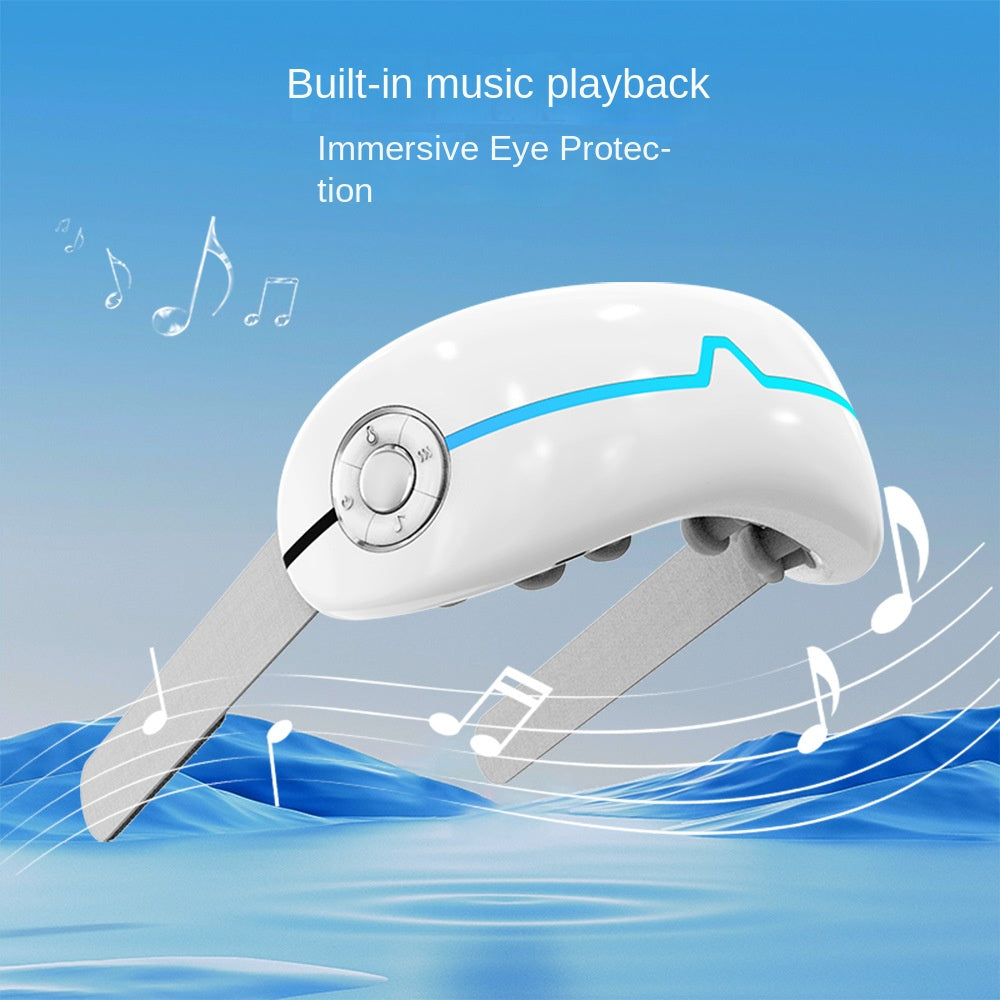 Eye Care Instrument Humidifying Steam Moisturizing Eye Massager Eye Mask Heat Vibration Children&