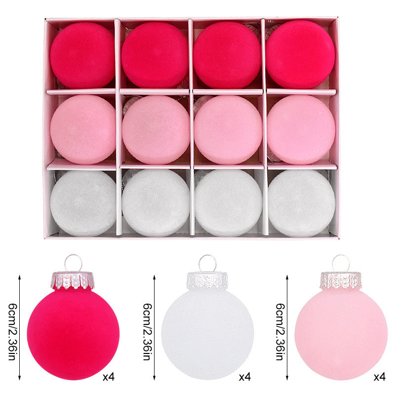 6cm Christmas ball, Christmas tree ornament, holiday decoration