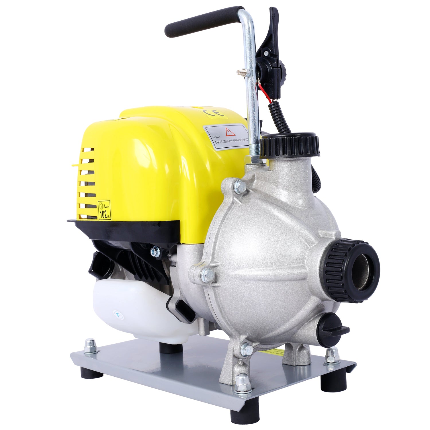 38CC four stroke gasoline water pump 1.5 "portable gas power delivery pump 8500r/min 10FT x 1" suction 1.5 "flat hose