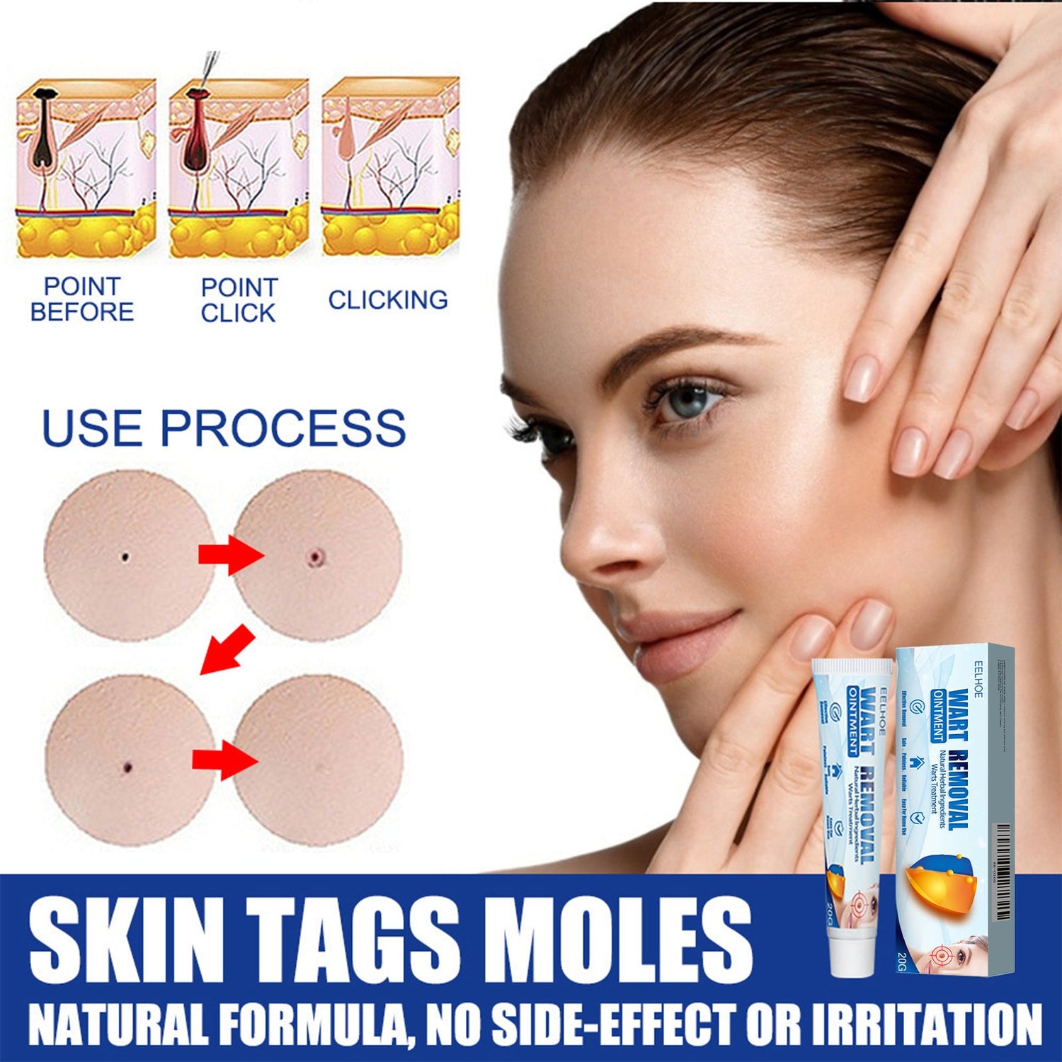 Keyu Cream Clean Skin Repair Care Body Face Remove Face Label Keyu Cream