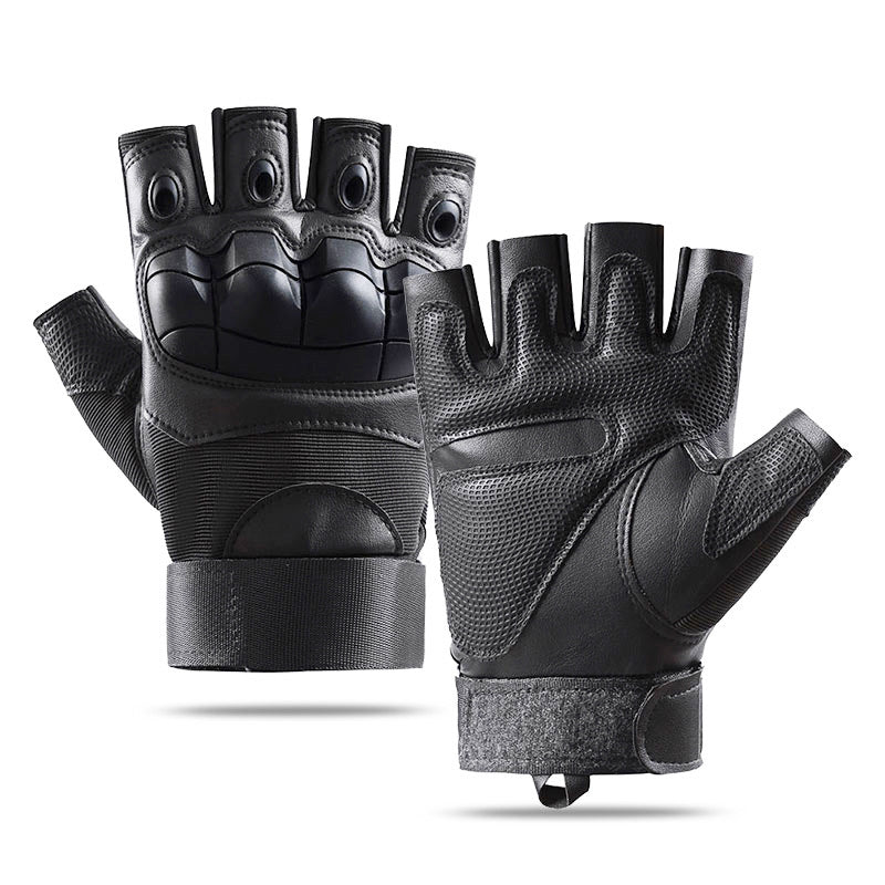 Tactical half-finger gloves men&