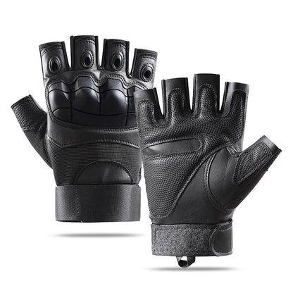 Tactical half-finger gloves men&