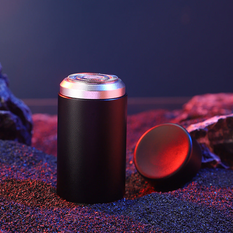 Mini Steel Cannon Travel Shaver Fully Portable Multi functional Men&