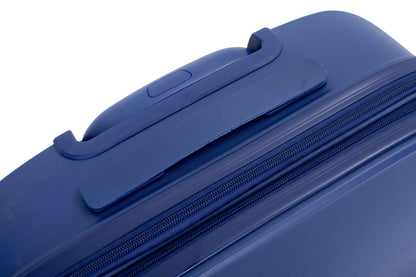 Expandable Hardshell Suitcase Double Spinner Wheels PP Luggage Sets Lightweight Durable ,3-Piece Set (20/24/28) ,Navy