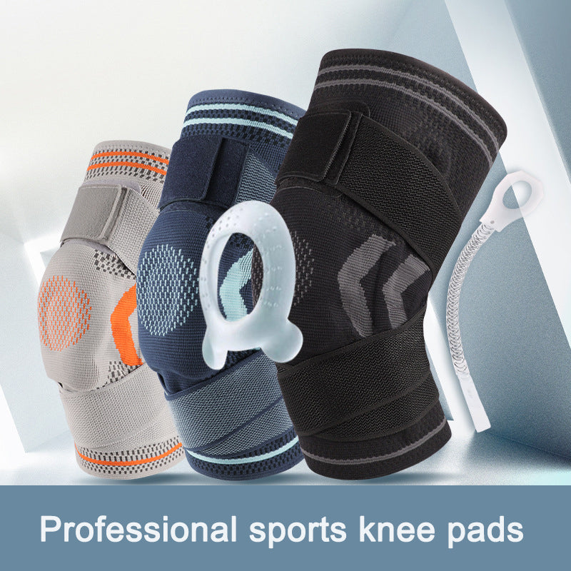Anti collision sports knee pads basketball equipment men&
