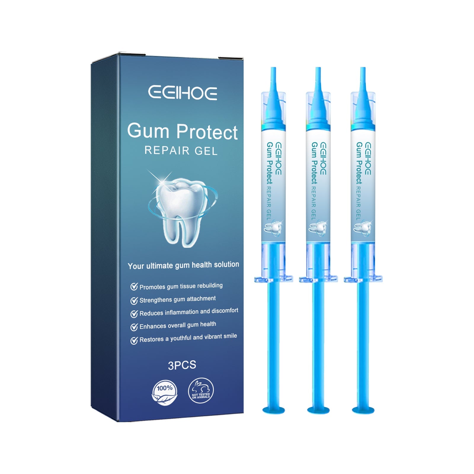 Gum Protect Repair Gel, Deep Clean Tooth Dirt Care Gums Fresh Breath Care Gel