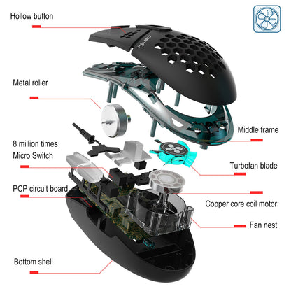 J400 Wired Gaming Mouse 8000DPI