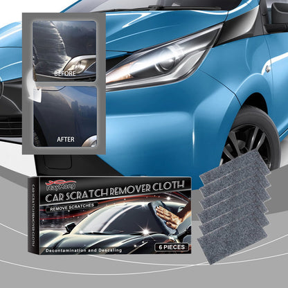Car Scratch Remover Cloth, Car Paint Scratches Water Stains Cleaning Maintenance Brightening Portable