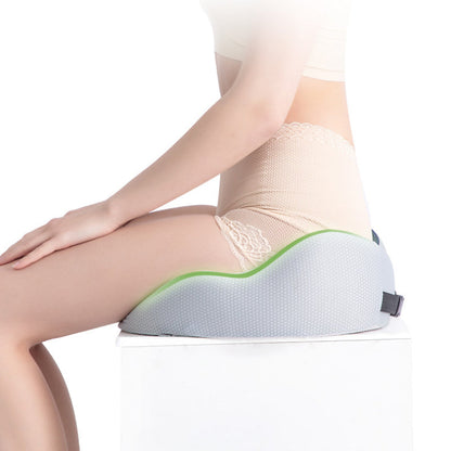 Chair Hip Cushion Hemorrhoids Cushion Fart Cushion Breathable Cushion Thick Office Long Sitting Memory Cotton Cushion
