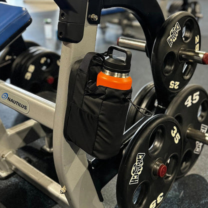 Magnetic Sling Bag for Men &amp; Women. Ideal as a gym, travel, and work bag. Keeps your belongings off the dirty gym floor.