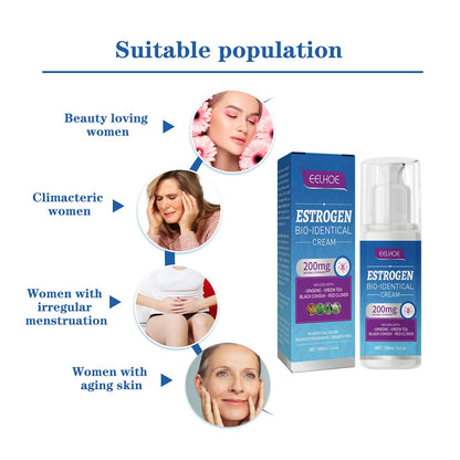 Menopause Soothing Cream, Tired Night Sweats And Mood Swings Reduce Menopause Care Cream For Women