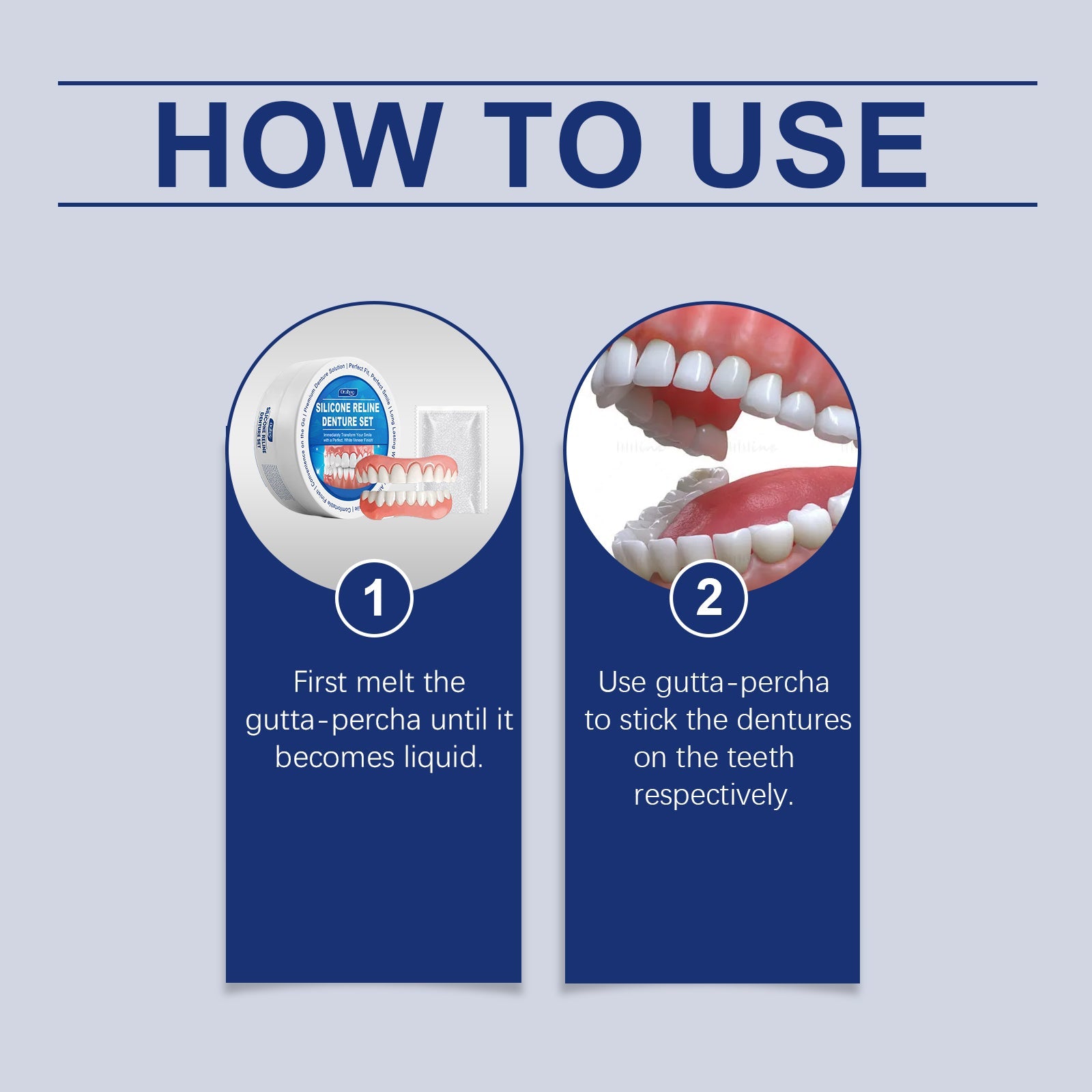 Denture Set Enhances Smile Appearance And Comfort Material Complete Denture Set