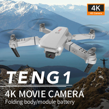 E88 Drone HD Camera Quadcopter Long Range Air Pressure Fixed Height Children&