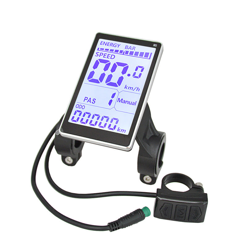 5 - Pin LCD Display Screen for M5 E - bikes: Speedometer &amp; Control Panel, E - bike Accessory