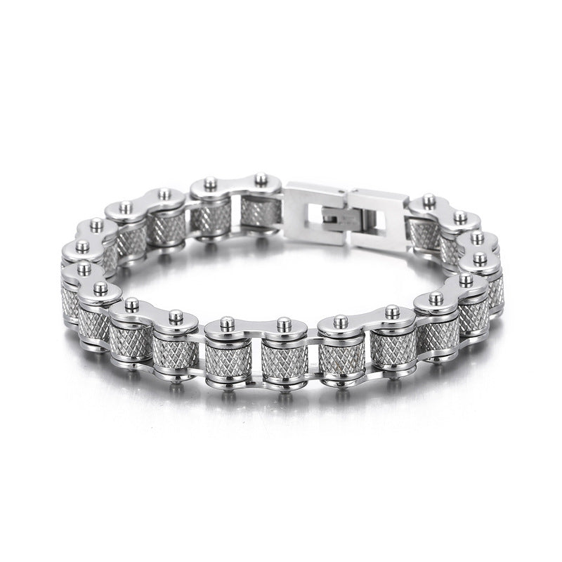 Bicycle Bracelet Titanium Steel Personalized Men&