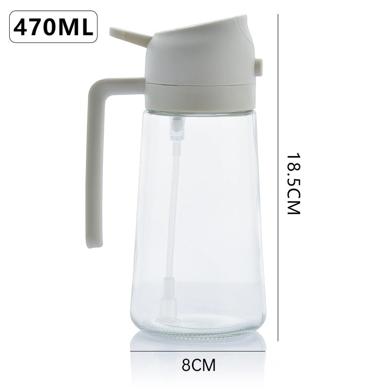 2-in-1 Kitchen Olive Oil Dispenser, Oil Sprayer, Grilling &amp; Picnic Tools