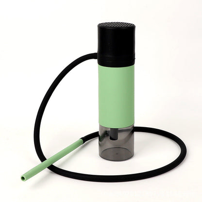 Portable smoking pipes, ceramic dry-burning hookah bowls, glass bowls, tobacco pipes, travel shisha pipe accessories