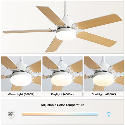 42-Inch Dimmable Ceiling Fan