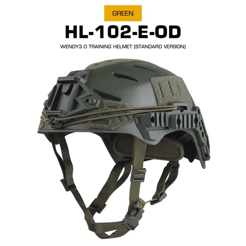 Tactical Helmet Wendy 3.0: Adjustable, for Training, Animation, Games &amp; Outdoor Riding.