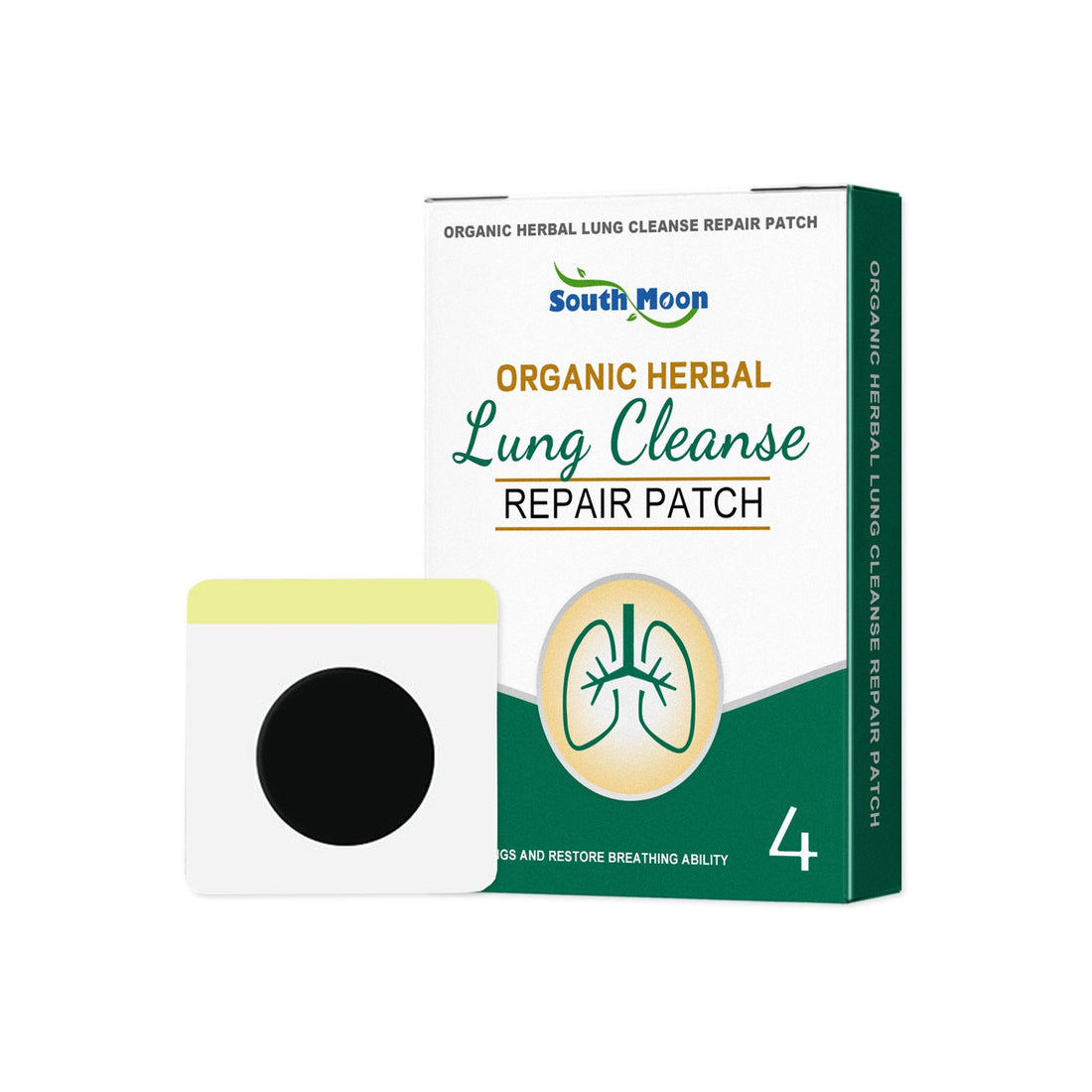 Organic Herbal Lung Cleanse Repair Patch, Relieve Nasal Discomfort Nasal Cleansing Repair Body Care