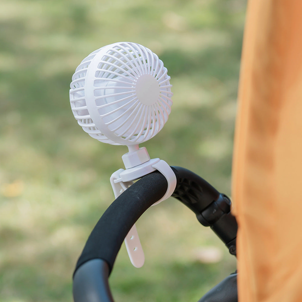 Stroller Fan Portable Small Children&