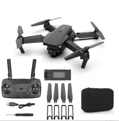 E88 Drone HD Camera Quadcopter Long Range Air Pressure Fixed Height Children&