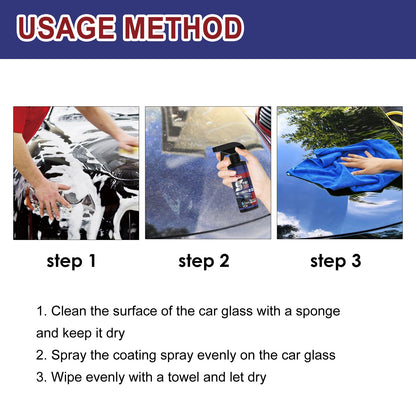Coating Agent Spray, Maintenance Paint Decontamination Blackening Brightening Automotive Coating Nano Coating Spray