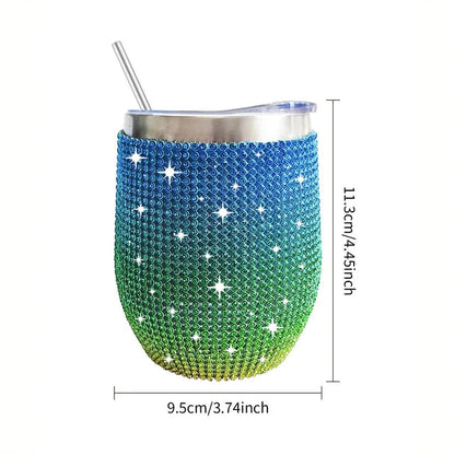 Diamond Wine Tumbler