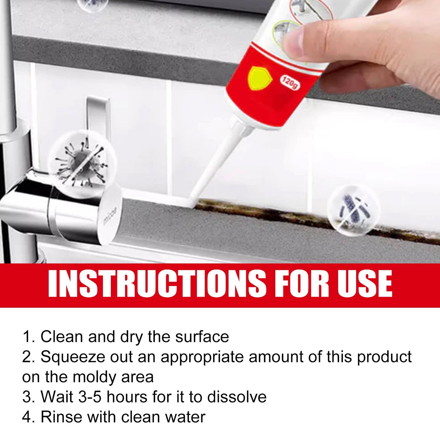 Anti-Mildew Bathroom Wall Cleaner