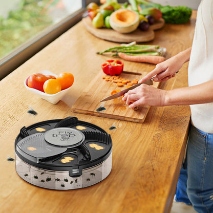Fly Trap: Automatic, Removable Pest Catcher for Household &amp; Kitchen