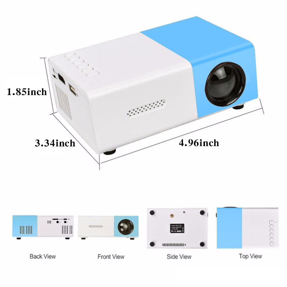 Portable WiFi HDMI Movie Projector
